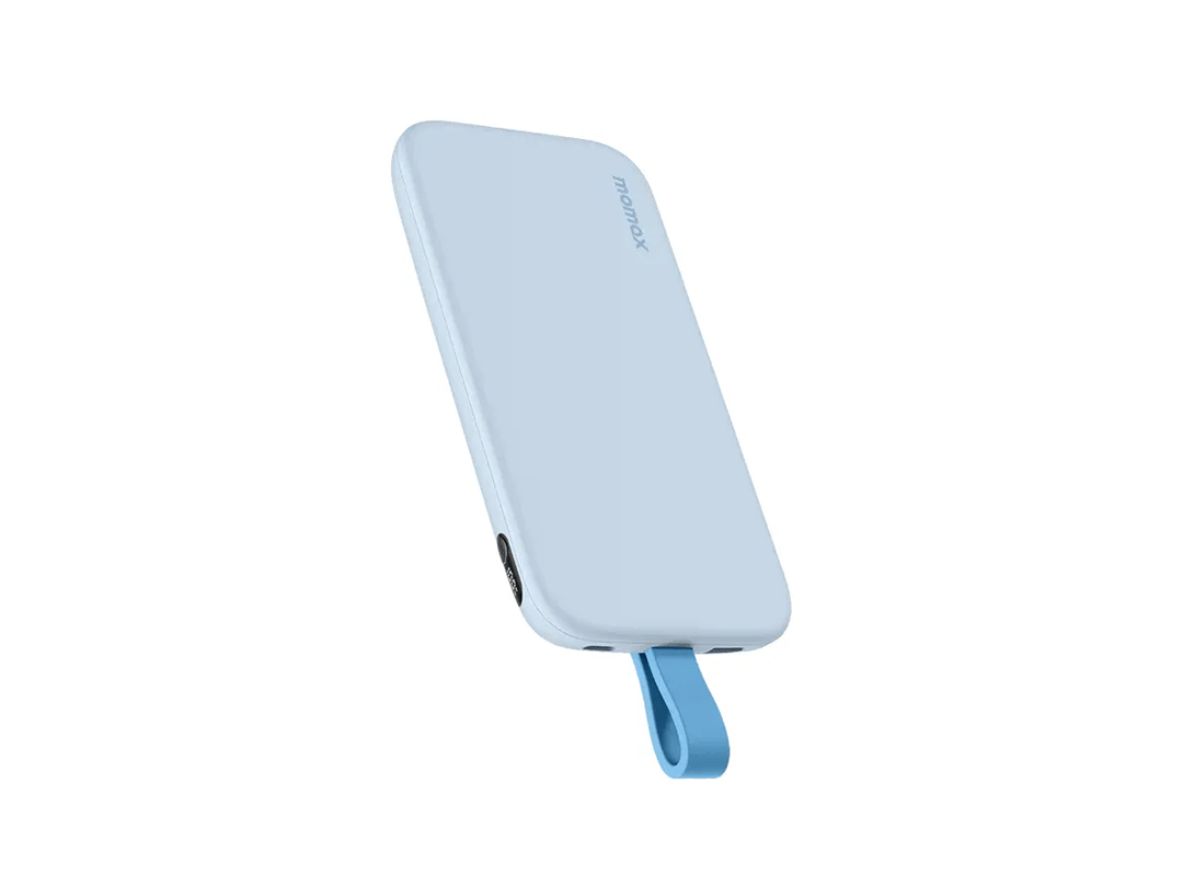 MOMAX IPower PD 3 10000mAh Battery Pack - Blue in Qatar MOMAX IPower PD 3 10000mAh Battery Pack - Blue in Qatar